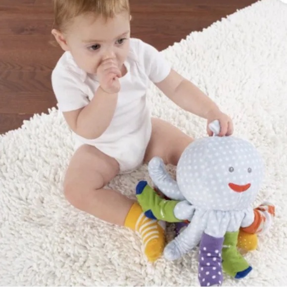 Baby Aspen Mr. Sock T. Pus plush octopus - Picture 2 of 4